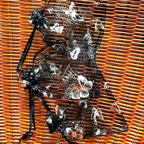 24 ct  3.5x4.5 "  Drawstring Organza bags - Picture 5 of 7